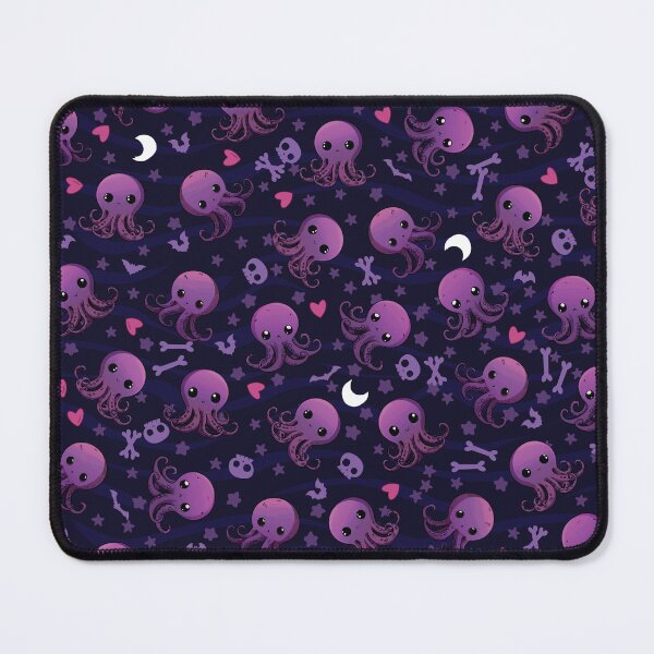 Item preview, Kawaii Goth Octopus designed and sold by GriffyPrints.