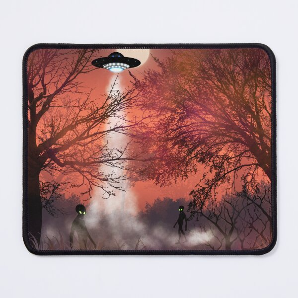 Item preview, Alien Landing designed and sold by gracefullizard.