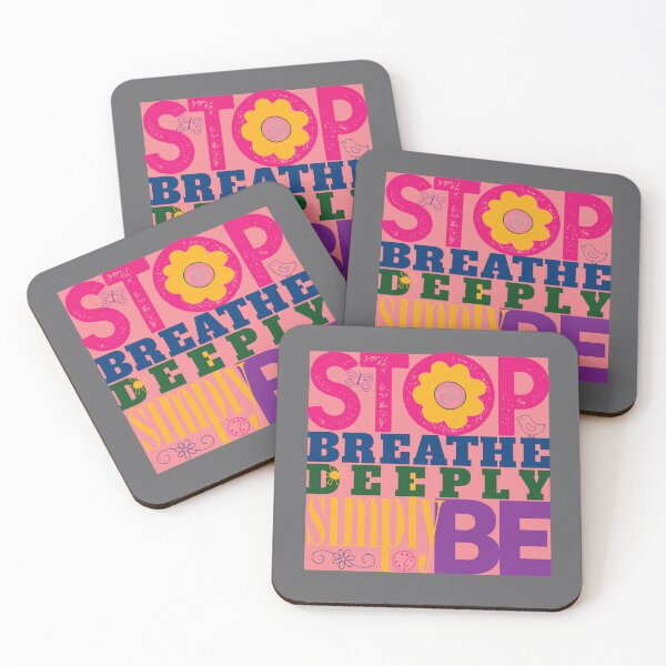 Item preview, STOP. Breathe. Simply BE. designed and sold by LifeInTheVortex.