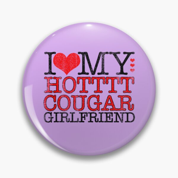 Item preview, I Love My Hot Cougar Girlfriend I Heart My GF Valentines Day Couples Gift designed and sold by shoptshirtswag.