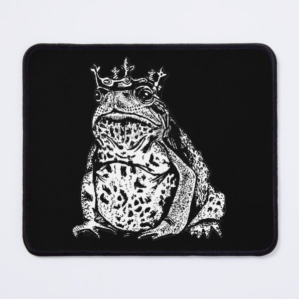 Item preview, Toad Royalty in black and white designed and sold by eecookart.