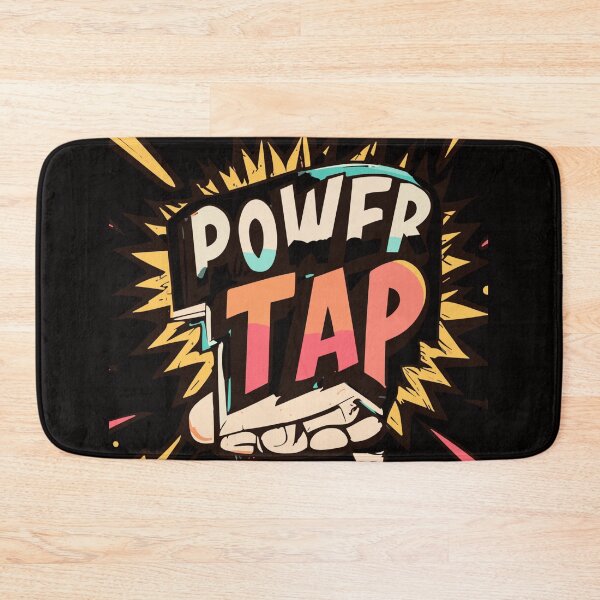 Item preview, Power Tap - Retro Comic Pop Art Design designed and sold by TrendZ Style.