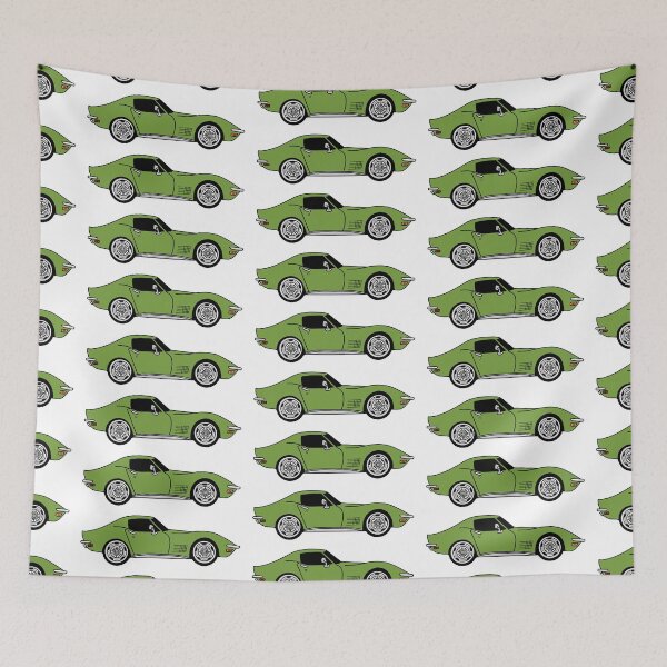 Item preview, donnybrook green C3 Corvette designed and sold by Ally Gracie.