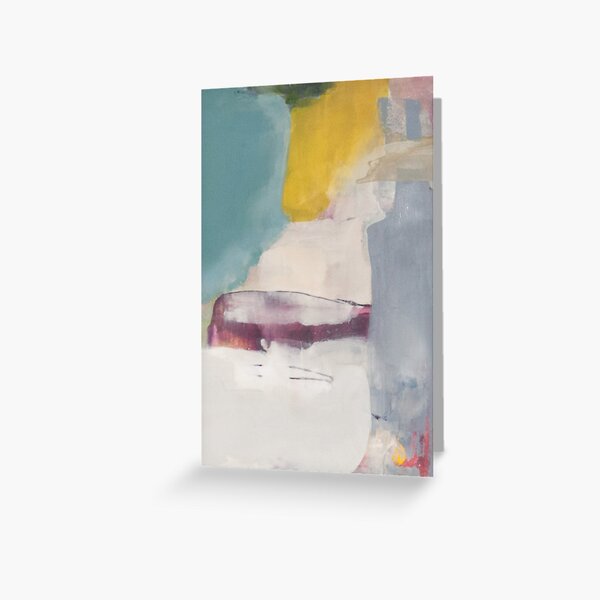Their Voices to Died Away Greeting Card
