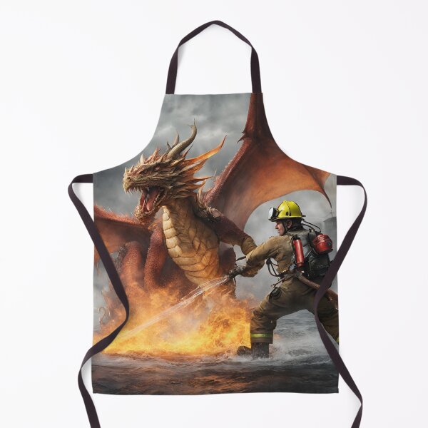 Item preview, Firefighter fight against a dragon designed and sold by Norbert0.