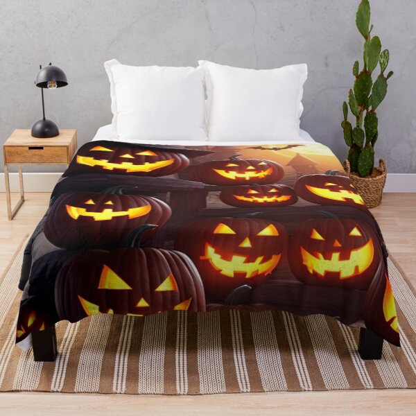 Item preview, A magical garden of Halloween pumpkins designed and sold by Sanyas88415.