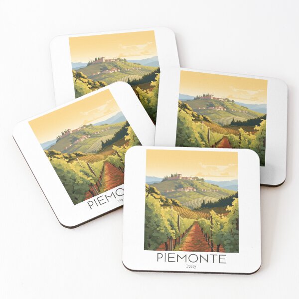 Item preview, A Vintage Travel Illustration of Piemonte - Italy  designed and sold by GoodOldVintage.