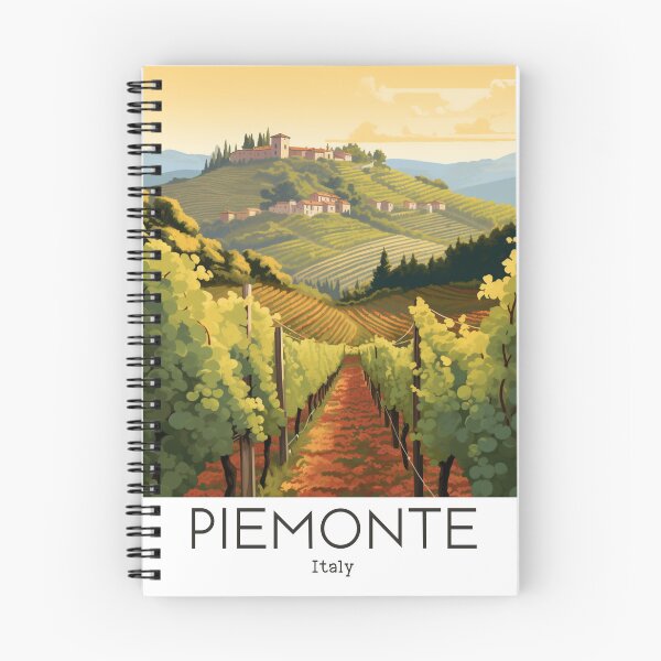 Item preview, A Vintage Travel Illustration of Piemonte - Italy  designed and sold by GoodOldVintage.