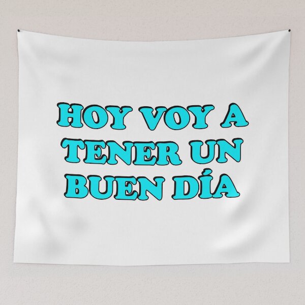Item preview, Hoy Voy A Tener Un Buen Dia - Spanish motivational   designed and sold by Inspirationmotivation.