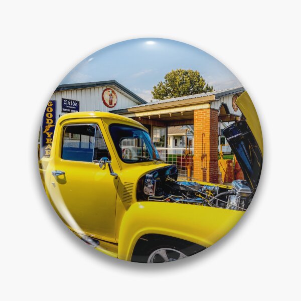 Item preview, Yellow 1954 Ford F100 Truck Text designed and sold by mljdwhite.