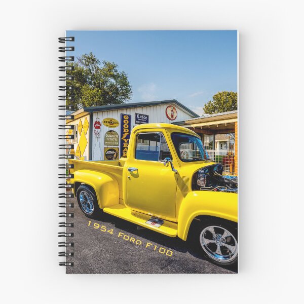 Item preview, Yellow 1954 Ford F100 Truck Text designed and sold by mljdwhite.