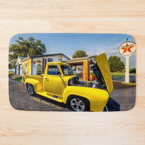 Item preview, Yellow 1954 Ford F100 Truck Text designed and sold by mljdwhite.