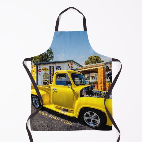 Item preview, Yellow 1954 Ford F100 Truck Text designed and sold by mljdwhite.