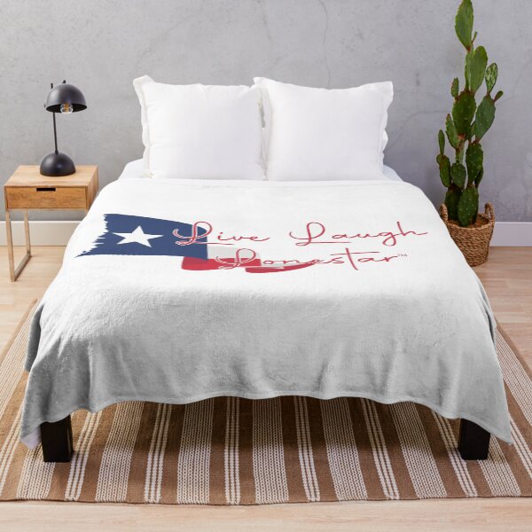 Item preview, Live Laugh Lonestar (TM) Texas Flag Banner Red designed and sold by Live Laugh Lonestar.