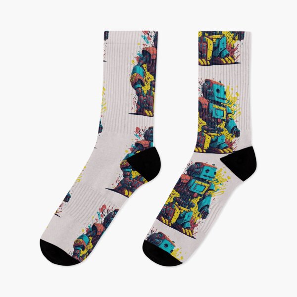 Item preview, Robot Art - Contemporary Digital Illustration designed and sold by HiveMechs.