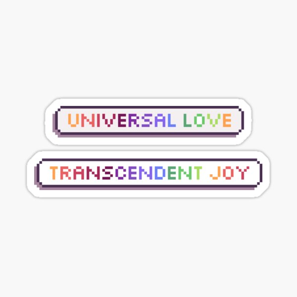 Item preview, Universal Love Sticker Pack designed and sold by kwrat.