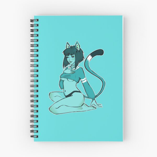 Item preview, Cat Girl (Blue) designed and sold by NikkiOrihara.