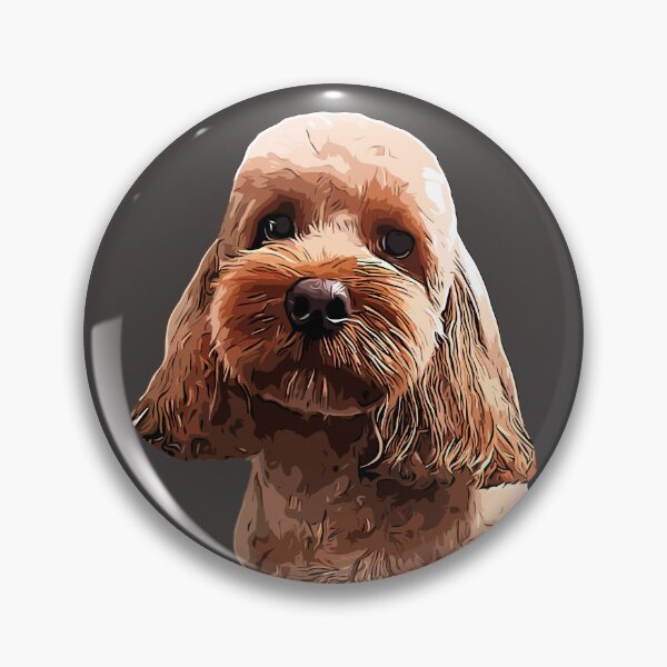 Item preview, Cavapoo Cockapoo Doodle Cuteness designed and sold by ElegantCat.