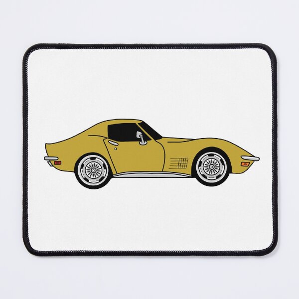 Item preview, War Bonnet Yellow / Sunflower Yellow C3 Corvette designed and sold by Ally Gracie.