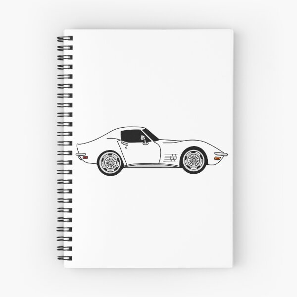 Item preview, White C3 Corvette designed and sold by Ally Gracie.