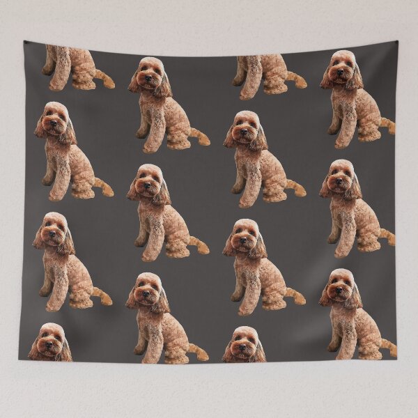 Item preview, Cavapoo Cockapoo Doodle Cuteness designed and sold by ElegantCat.