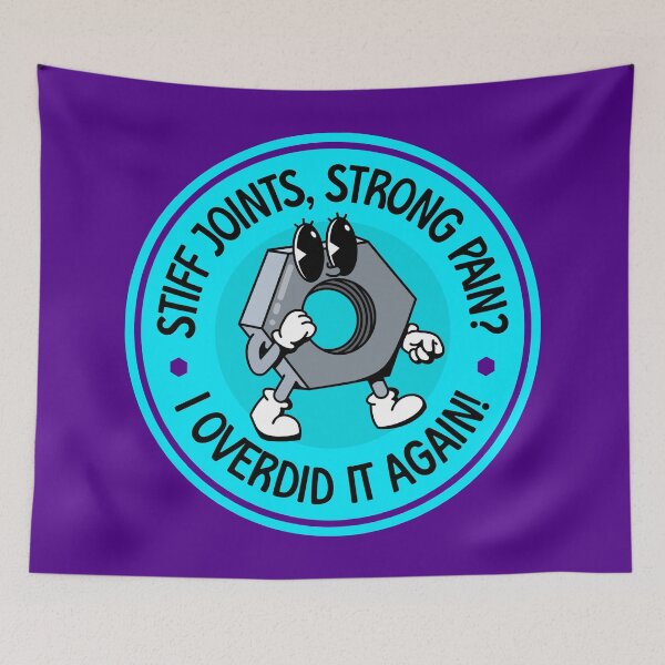 Item preview, Stiff Joints Strong Pain, I Overdid It Again - Rheumatoid Arthritis - Funny RA designed and sold by Picket Club.