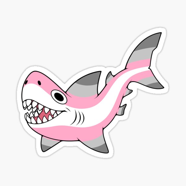Artikel-Vorschau von silly goofy demigirl shark, designt und verkauft von zitronen-hai.