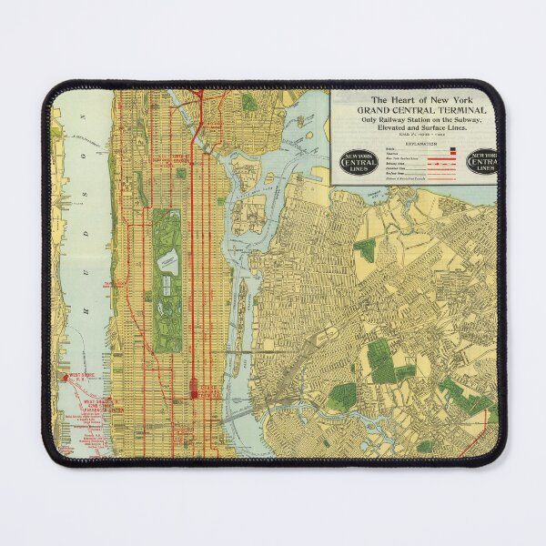 Item preview, Vintage map New York Central Railroad Company (1918) designed and sold by coolshitba.