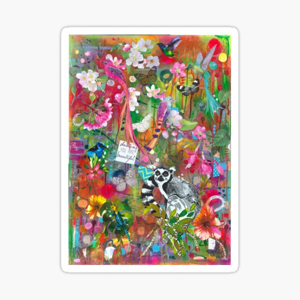 Darling, you are beautiful Sticker