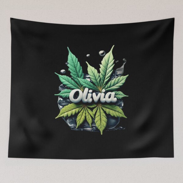 Item preview, Name Illustration, Olivia Name designed and sold by AAcrew.