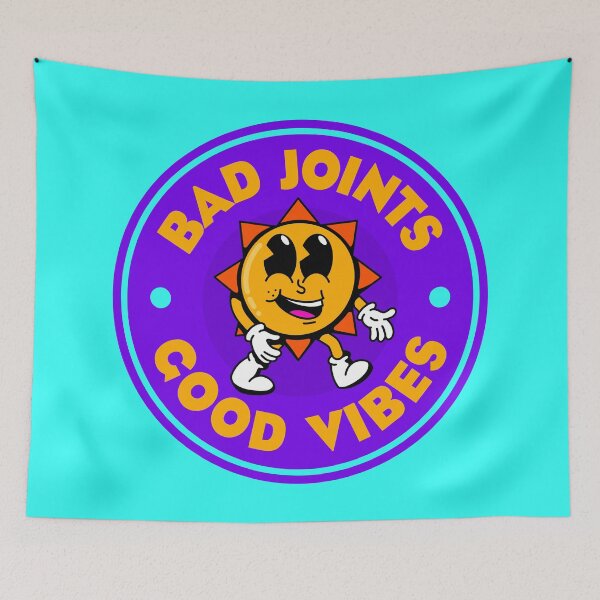 Item preview, Bad Joints Good Vibes - Rheumatoid Arthritis - Funny RA designed and sold by Picket Club.