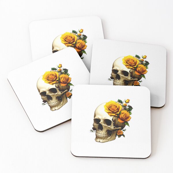 Item preview, SKULL ROSES HALLOWEEN DAY OF THE DEAD DIA DE MUERTOS MEXICAN #ogirdor designed and sold by ogirdorgraphics.