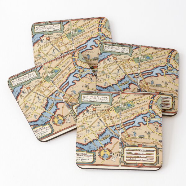 Item preview, Old map of New York (1939) designed and sold by coolshitba.