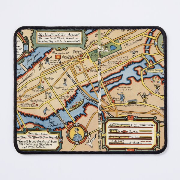 Item preview, Old map of New York (1939) designed and sold by coolshitba.
