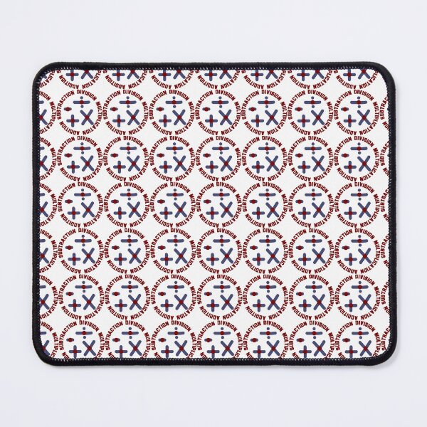 Item preview, addition subtraction division multiplication math gift symbol design  designed and sold by ironpalette.
