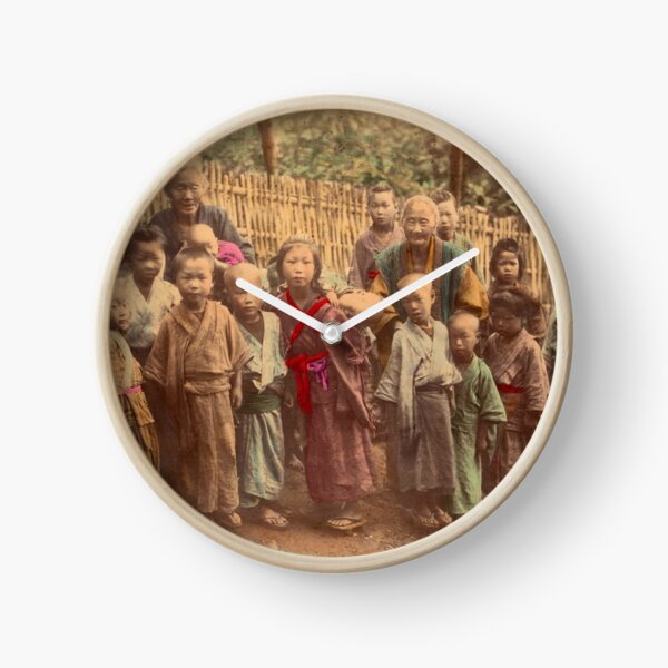 Japanese children Clock