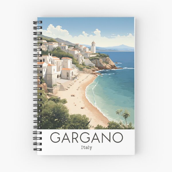 Item preview, A Vintage Travel Illustration of Gargano - Italy  designed and sold by GoodOldVintage.