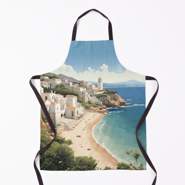 Item preview, A Vintage Travel Illustration of Gargano - Italy designed and sold by GoodOldVintage.