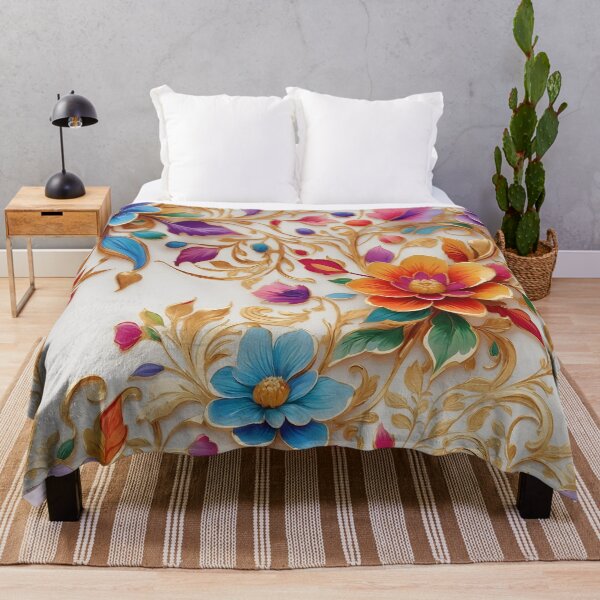Item preview, Colorful Floral Symphony designed and sold by Neranchara.