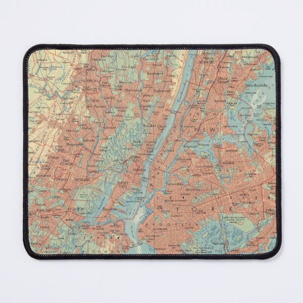 Item preview, Old map of New York (1967) designed and sold by coolshitba.