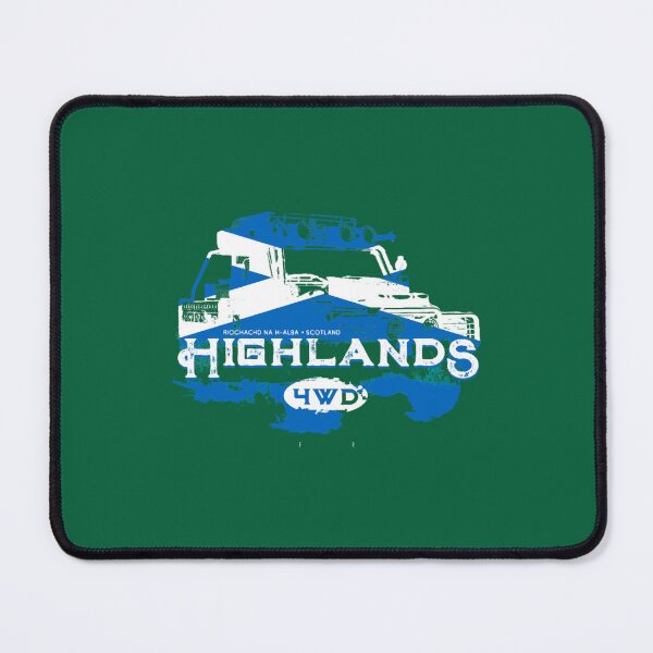 Item preview, 4WD Scottish Highlands+Design 02 designed and sold by GvenceJewelry.