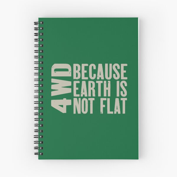 Item preview, 4WD, Because Earth is Not Flat (1) designed and sold by GvenceJewelry.