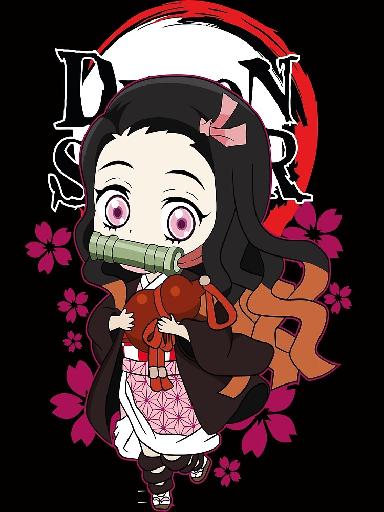 Nezuko Kamado Oni Kimetsu no Yaiba Art Print by Simplu Project