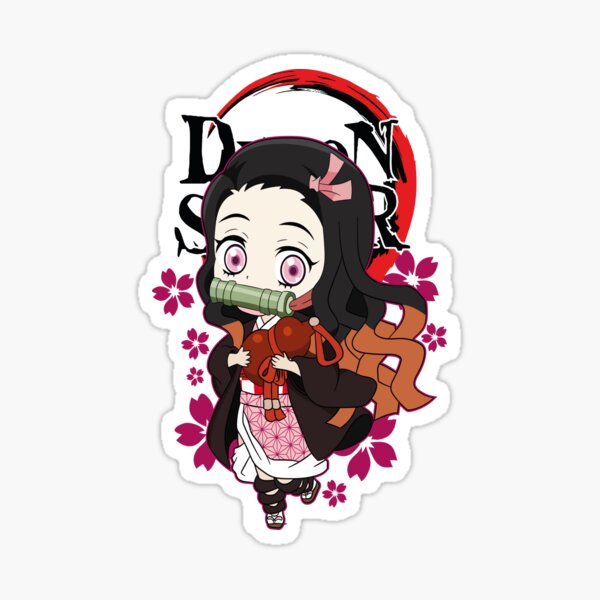 Nezuko Kamado / Oni' Demon Slayer: Kimetsu no Yaiba Deco Sticker with 5  Pieces of Gum', Goods / Accessories