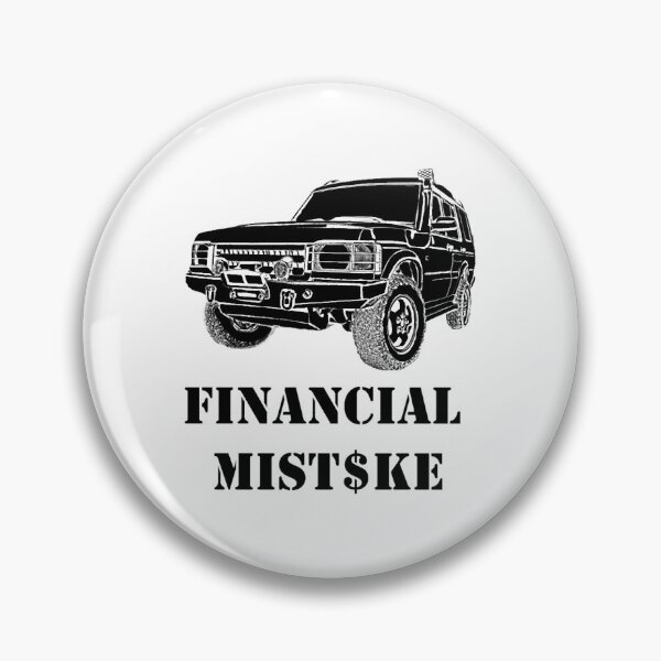 Item preview, 4x4 financial mistake designed and sold by GvenceJewelry.