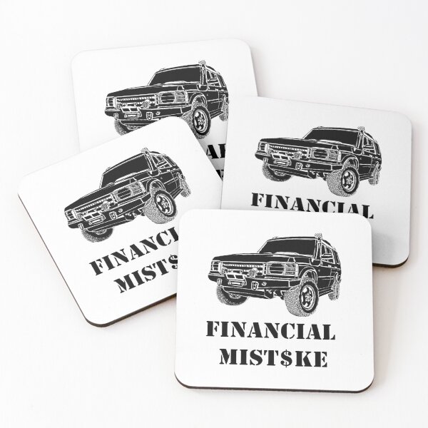 Item preview, 4x4 financial mistake designed and sold by GvenceJewelry.