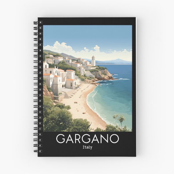 Item preview, A Vintage Travel Illustration of Gargano - Italy  designed and sold by GoodOldVintage.