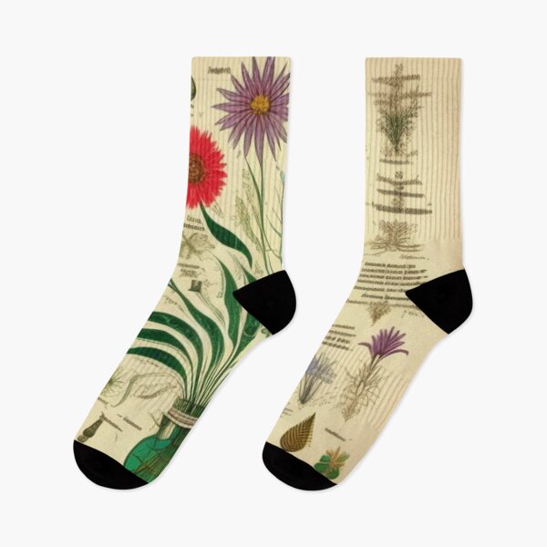Item preview, Vintage diagram medicinal plants  designed and sold by Roxburylane.