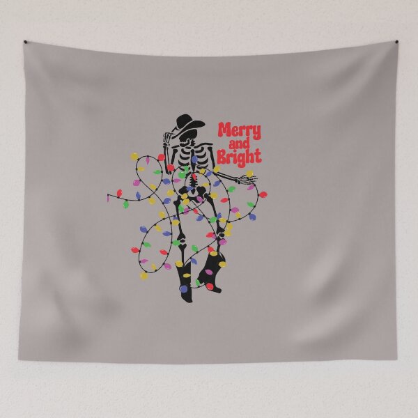 Item preview, Merry and Bright Christmas Cowboy Skeleton designed and sold by DT creations.