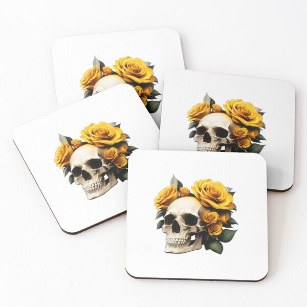 Item preview, SKULL ROSES HALLOWEEN DAY OF THE DEAD DIA DE MUERTOS MEXICAN #ogirdor designed and sold by ogirdorgraphics.